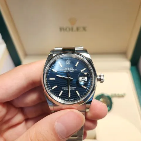 Rolex Datejust 36 126200 36mm Stainless steel Blue 11