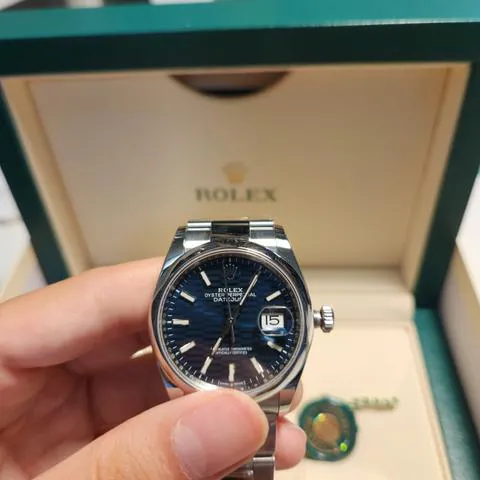 Rolex Datejust 36 126200 36mm Stainless steel Blue 12