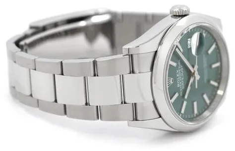 Rolex Datejust 36 126200 36mm Stainless steel Green 10