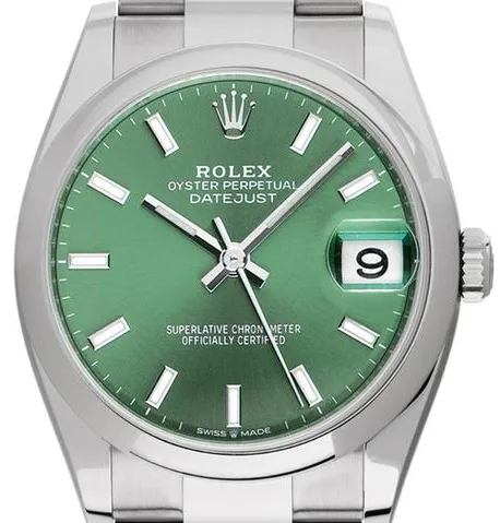 Rolex Datejust 36 126200 36mm Stainless steel Green