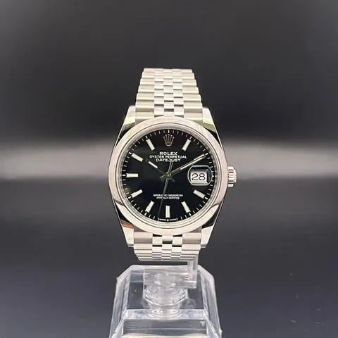 Rolex Datejust 36 126200 36mm Stainless steel Black