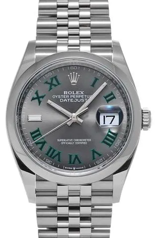 Rolex Datejust 36 126200 36mm Stainless steel Gray