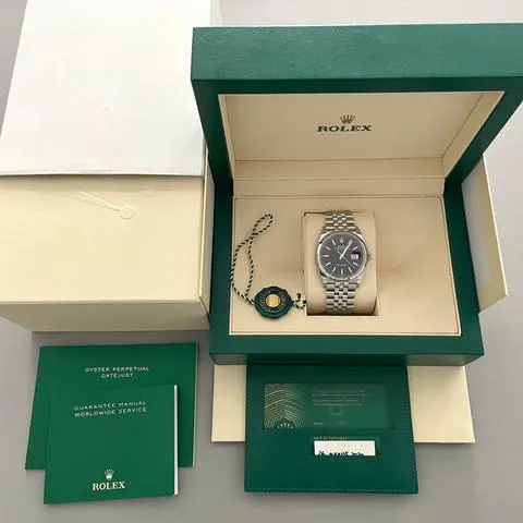 Rolex Datejust 36 126200 36mm Stainless steel Black