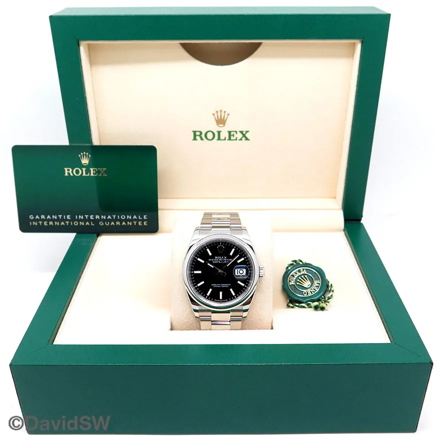 Rolex Datejust 36 126200 36mm Stainless steel Black 3