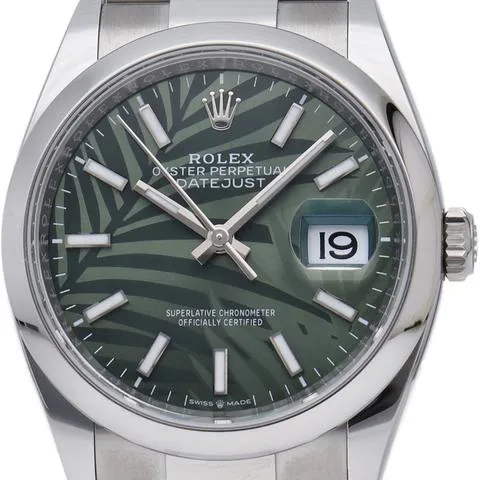 Rolex Datejust 36 126200 36mm Stainless steel Green