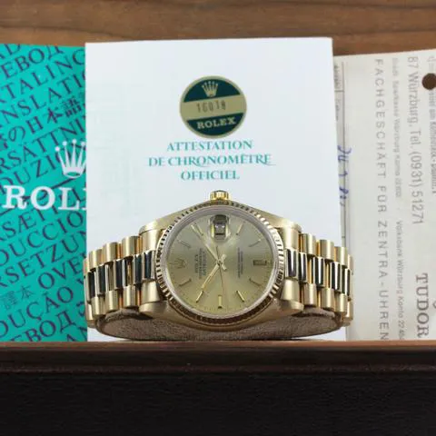 Rolex Datejust 36 16018 36mm Yellow gold Gold 1