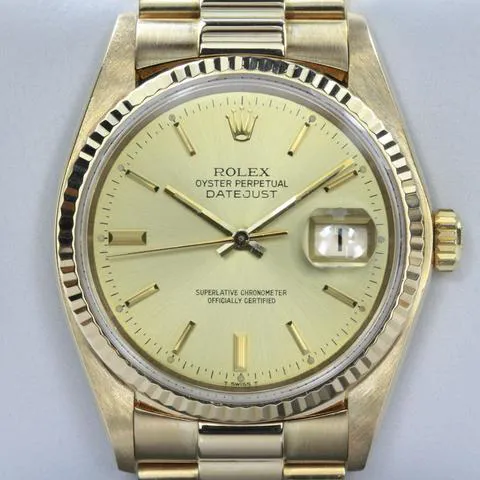 Rolex Datejust 36 16018 36mm Yellow gold Gold 2