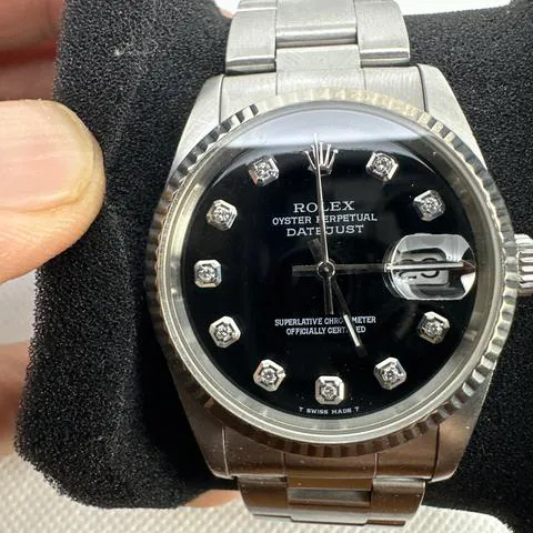 Rolex Datejust 36 16200 36mm Stainless steel Black 10