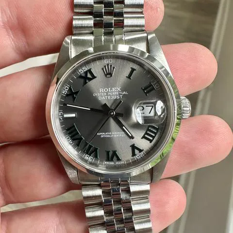 Rolex Datejust 36 16200 36mm Stainless steel Gray