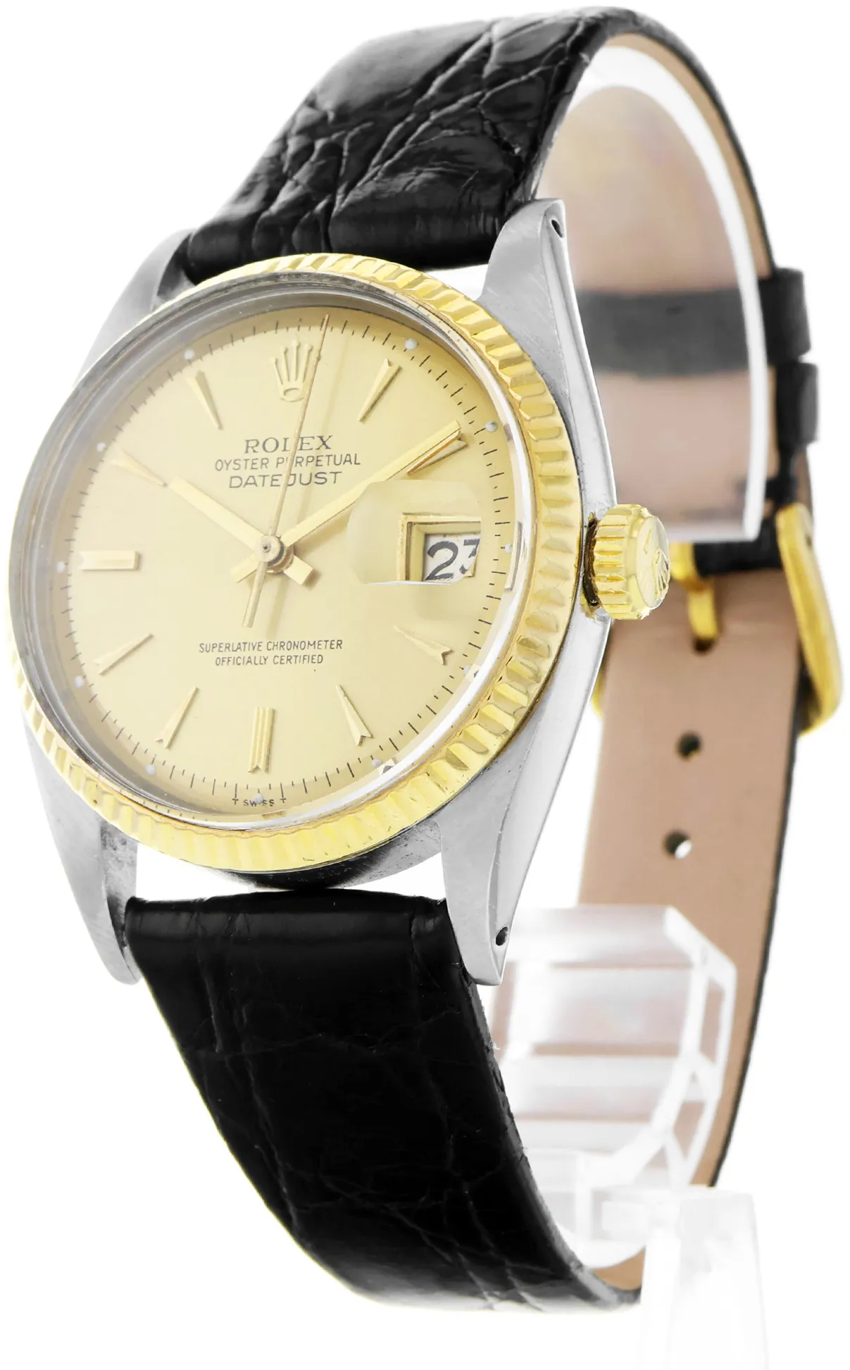 Rolex Datejust 36 6605 36mm Yellow gold and Stainless steel and 18k yellow gold Champagne 3