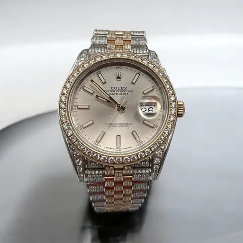 Rolex Datejust 41 126301 41mm Yellow gold and Stainless steel Rose