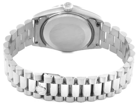 Rolex Datejust 68279 31mm White gold Black 1