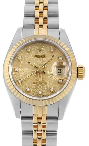 Rolex Datejust 69173G 26mm Yellow gold and Stainless steel Champagne