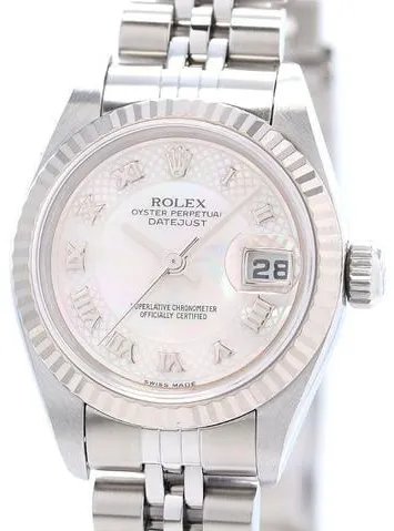 Rolex Datejust 79174NRD 26mm Yellow gold and Stainless steel Mother-of-pearl