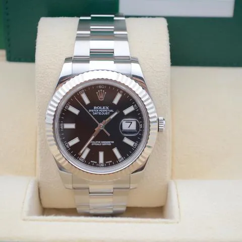 Rolex Datejust II 116334 41mm Stainless steel Black 2