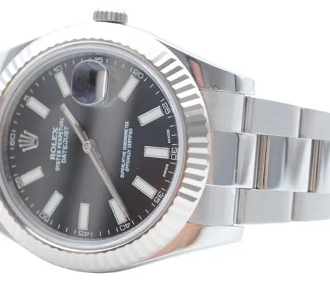 Rolex Datejust II 116334 41mm Stainless steel Black 5