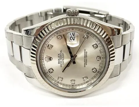 Rolex Datejust II 116334 41mm Stainless steel Silver 4