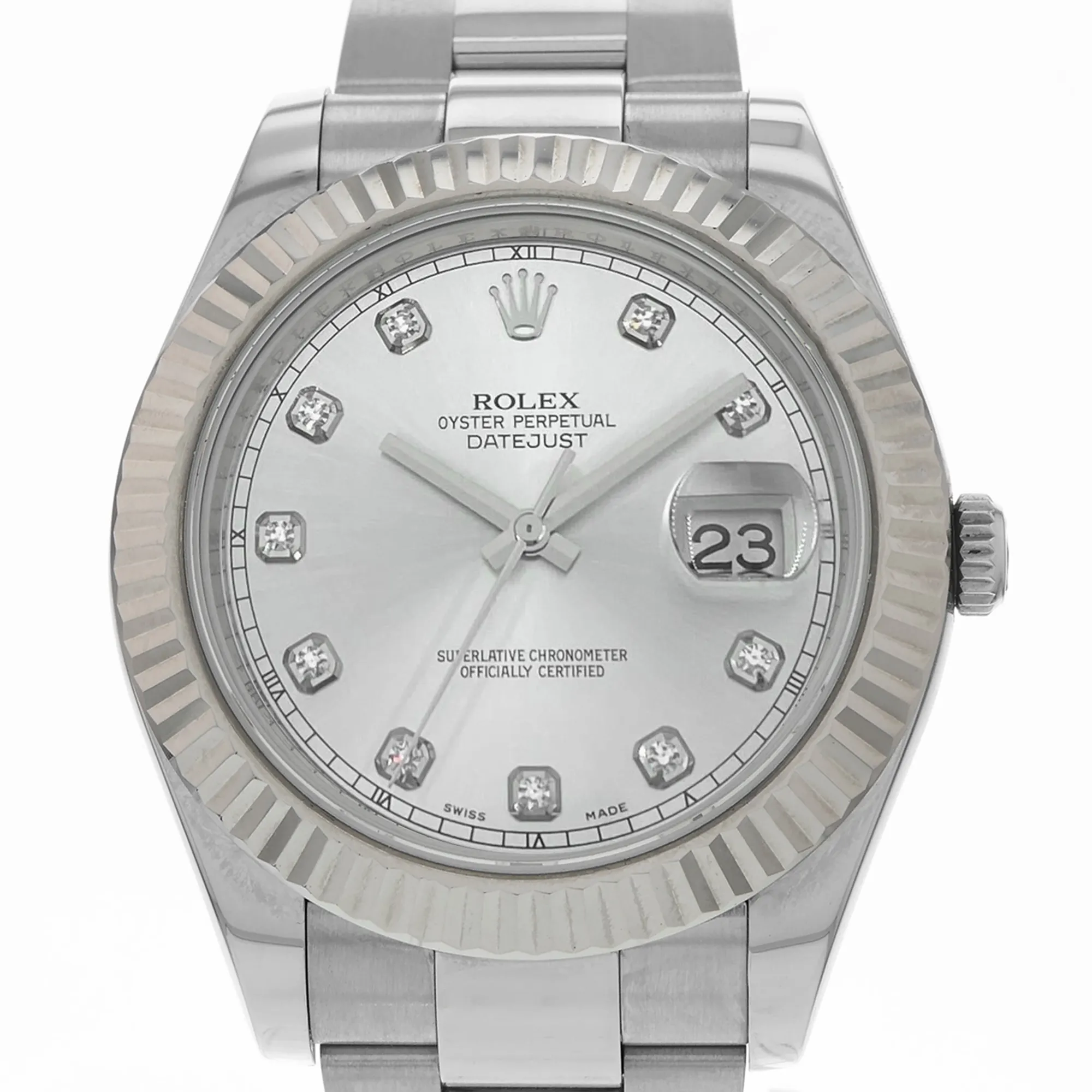 Rolex Datejust II 116334 41mm Stainless steel Silver