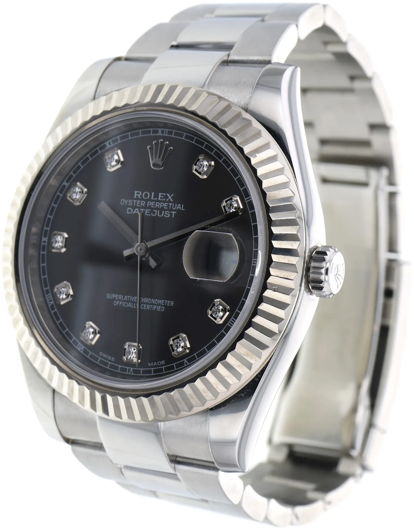 Rolex Datejust II 116334 41mm Stainless steel Gray 3