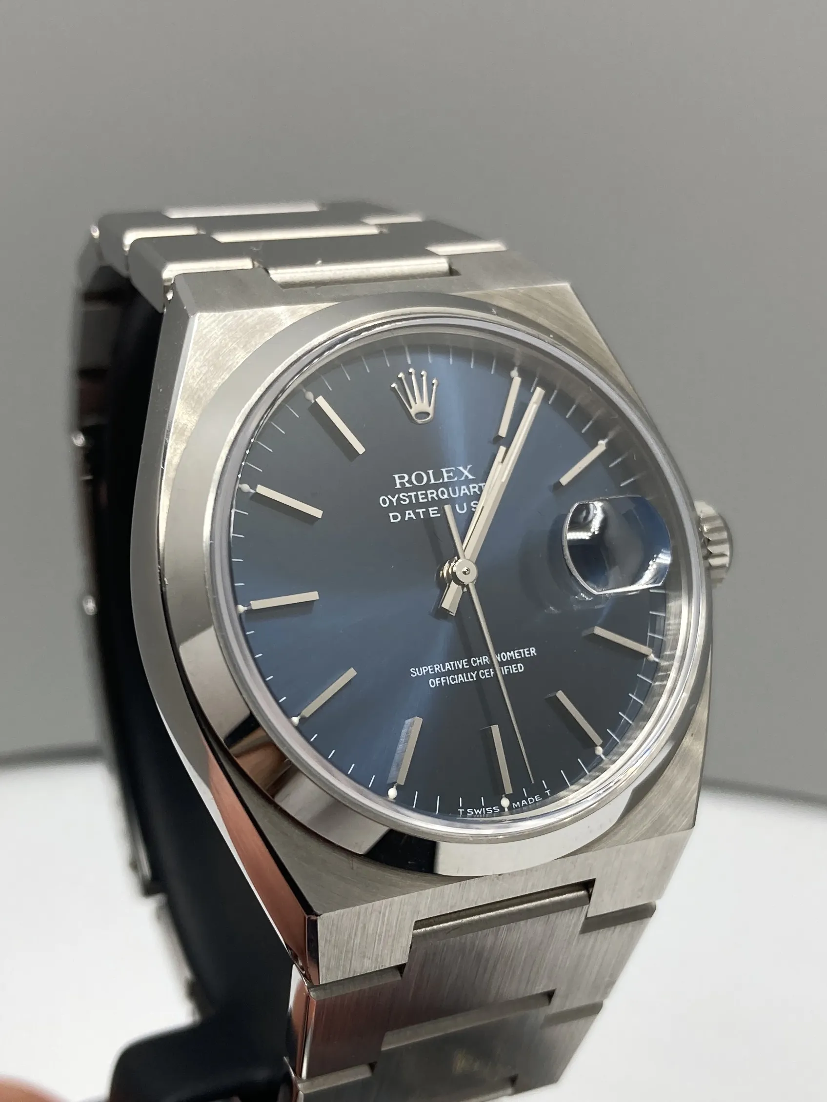 Rolex Datejust Oysterquartz 17000 36mm Stainless steel Blue 1