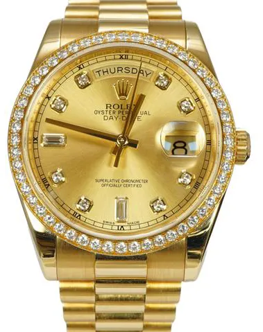 Rolex Day-Date 36 118348 36mm Yellow gold Gold 6