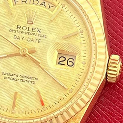 Rolex Day-Date 36 1803 36mm Yellow gold Champagne 2