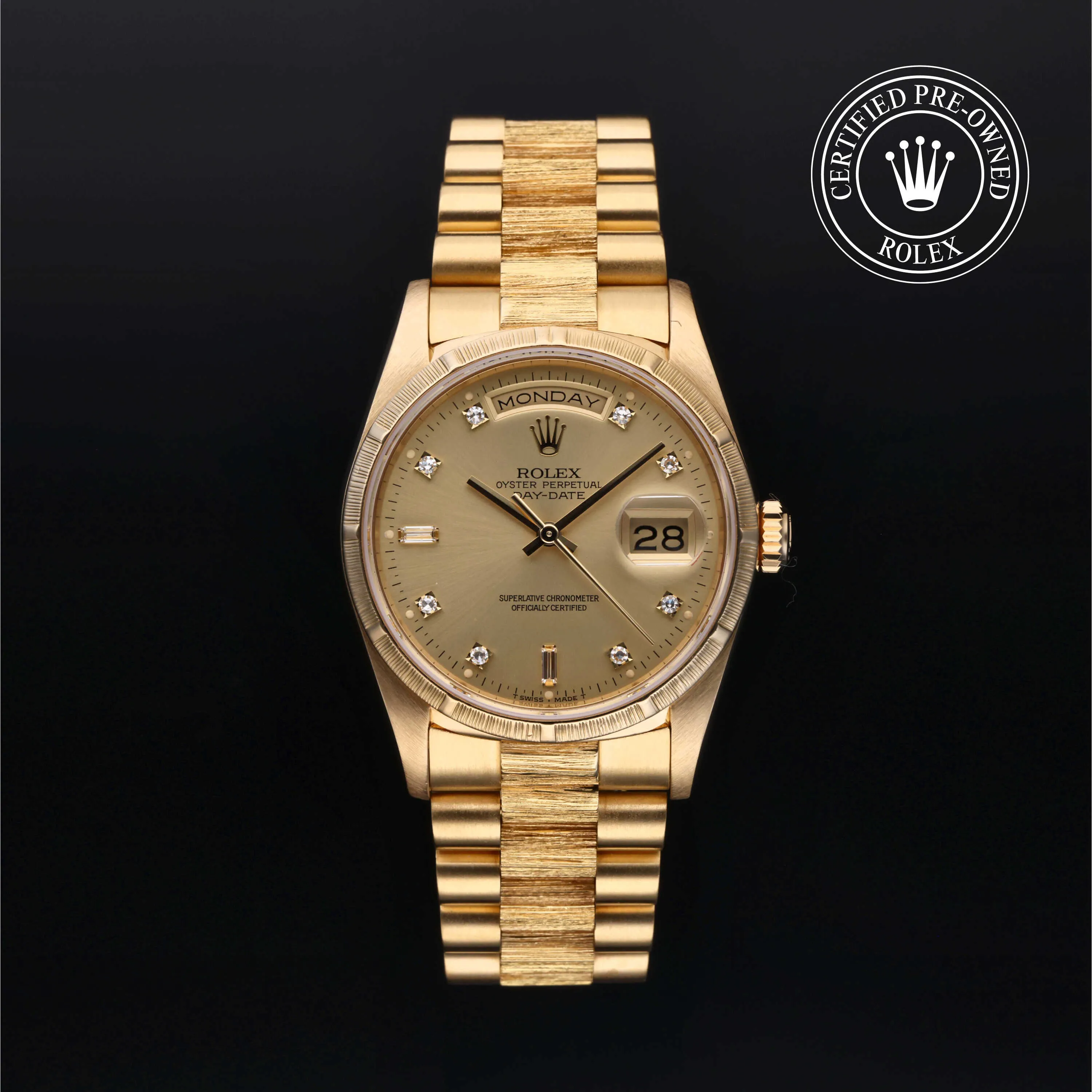 Rolex Day-Date 36 18248 36mm Yellow gold Champagne