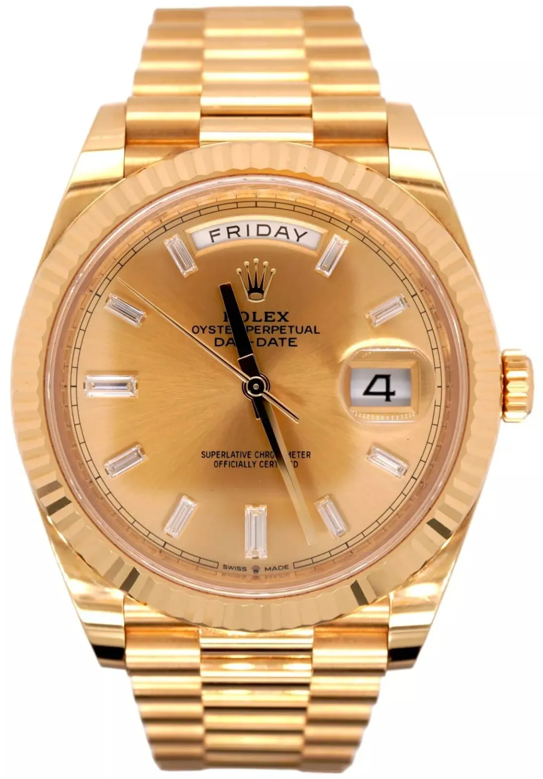 Rolex Day-Date 40 228238-0005 40mm 18k yellow gold Champagne