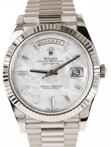 Rolex Day-Date 40 228239 40mm White gold