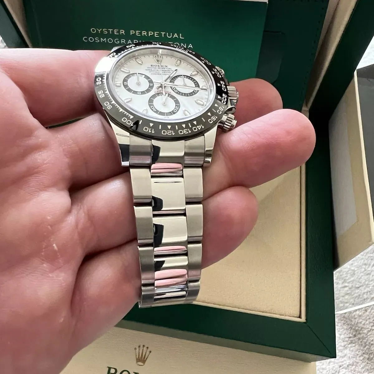 Rolex Daytona 116500LN-0001 40mm Stainless steel White 3