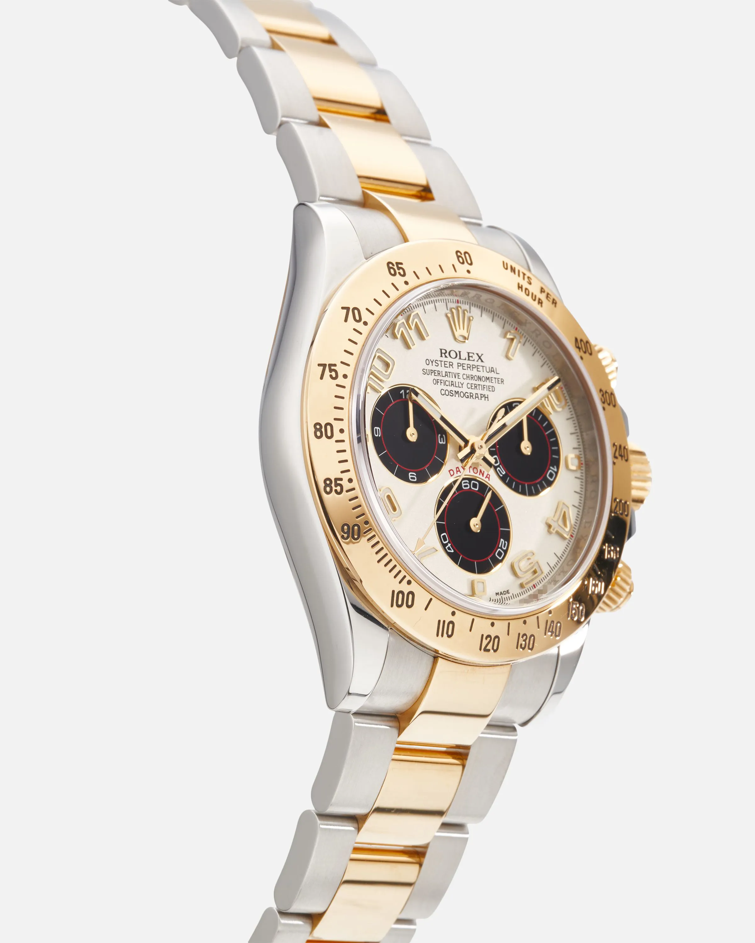 Rolex Daytona 116523-0040 40mm Yellow gold and Stainless steel White 4