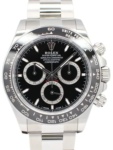 Rolex Daytona 126500LN 40mm Stainless steel Black