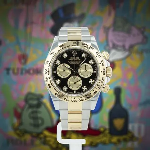 Rolex Daytona 126503 40mm Yellow gold and Stainless steel Black