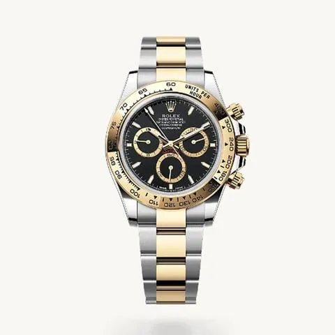 Rolex Daytona 126503 40mm Yellow gold and Stainless steel Black