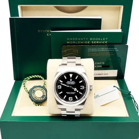 Rolex Explorer 224270 40mm Stainless steel Black 1