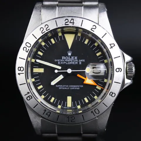 Rolex Explorer II 1655 40mm Stainless steel Black 1