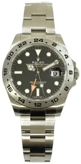 Rolex Explorer II 216570 Stainless steel Black