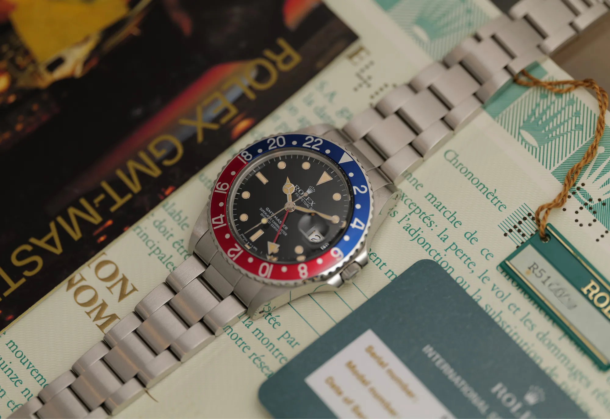 Rolex GMT-Master 16750 40mm Cream 1