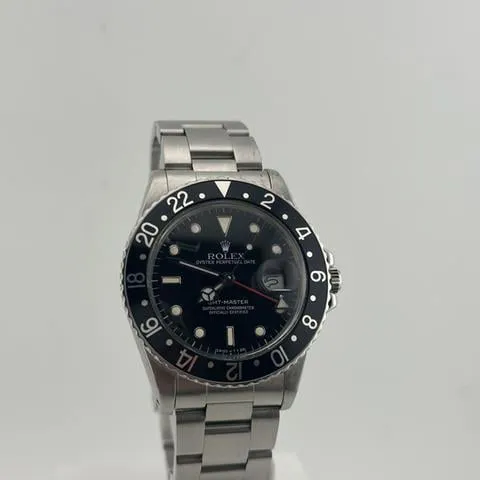 Rolex GMT-Master 16750 40mm Stainless steel Black