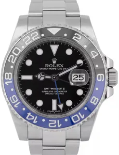 Rolex GMT-Master II 116710BLNR Stainless steel Black