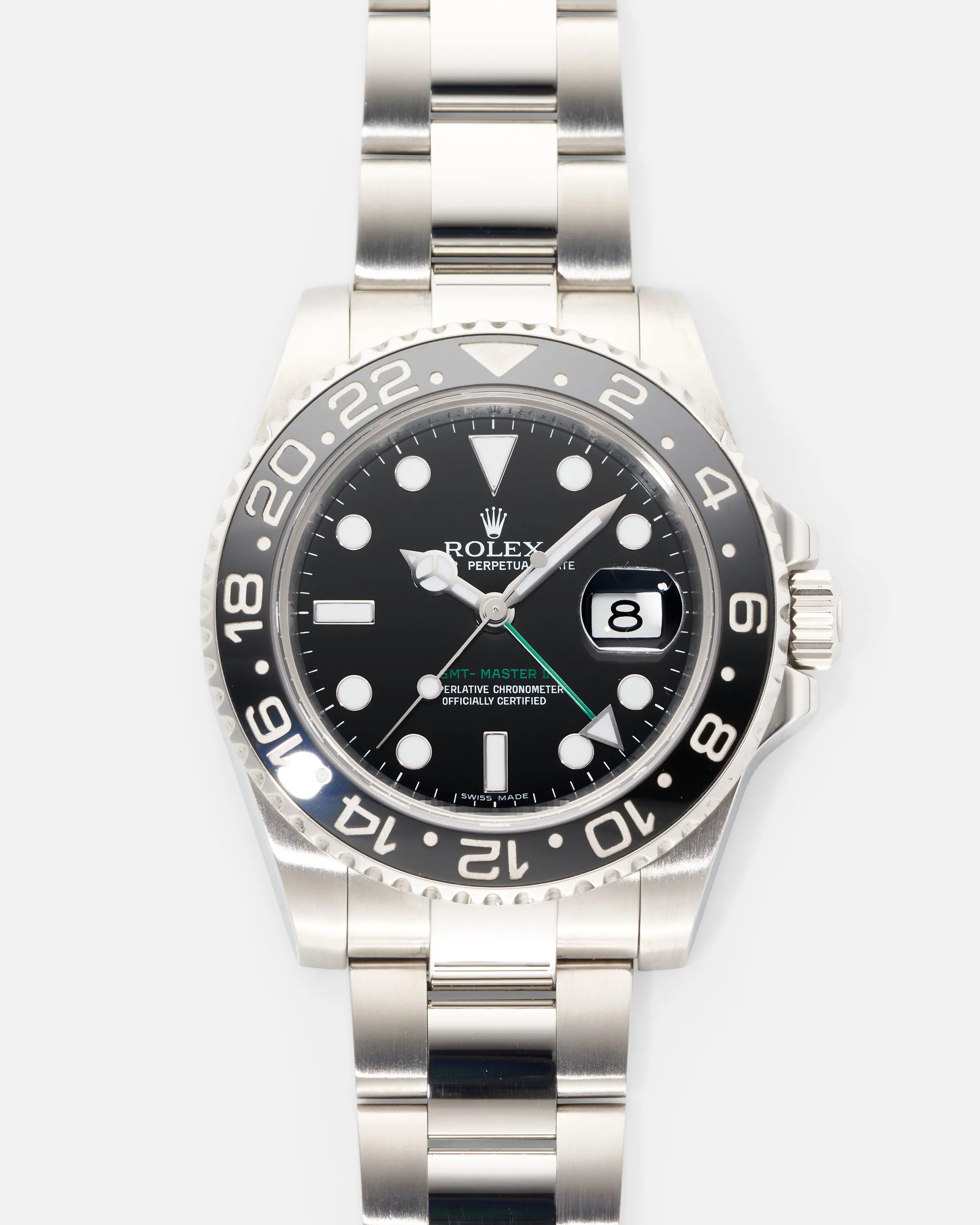 Rolex GMT-Master II 116710LN-0001 40mm Stainless steel Black