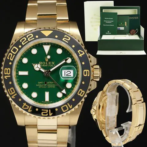 Rolex GMT-Master II 116718 40mm Ceramic Green