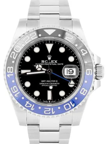 Rolex GMT-Master II 126710 40mm Stainless steel Black