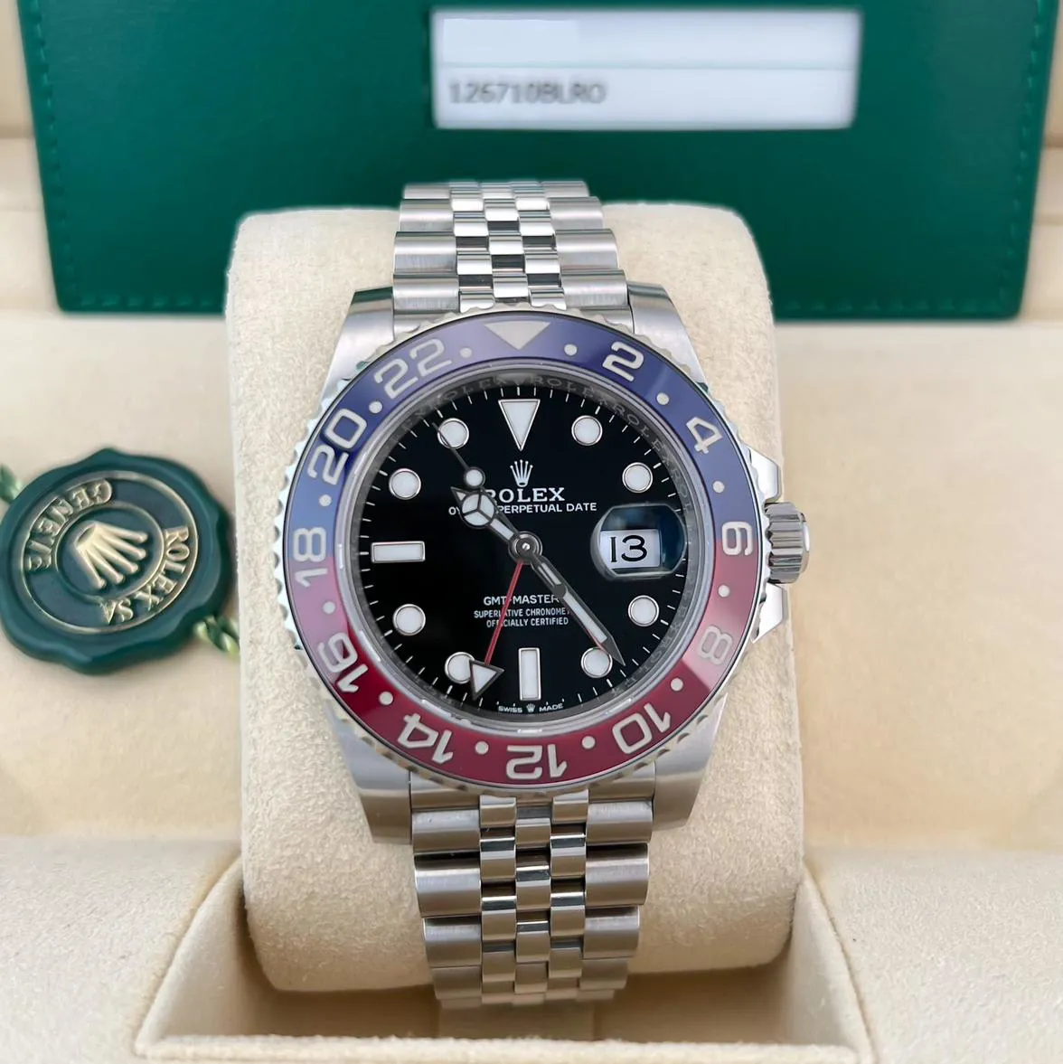 Rolex GMT-Master II 126710BLRO-0001 40mm Oystersteel Black