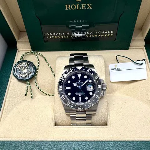 Rolex GMT-Master II 126710GRNR 40mm Stainless steel Black