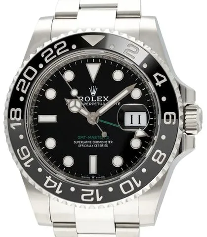 Rolex GMT-Master II 126710GRNR 40mm Stainless steel Black