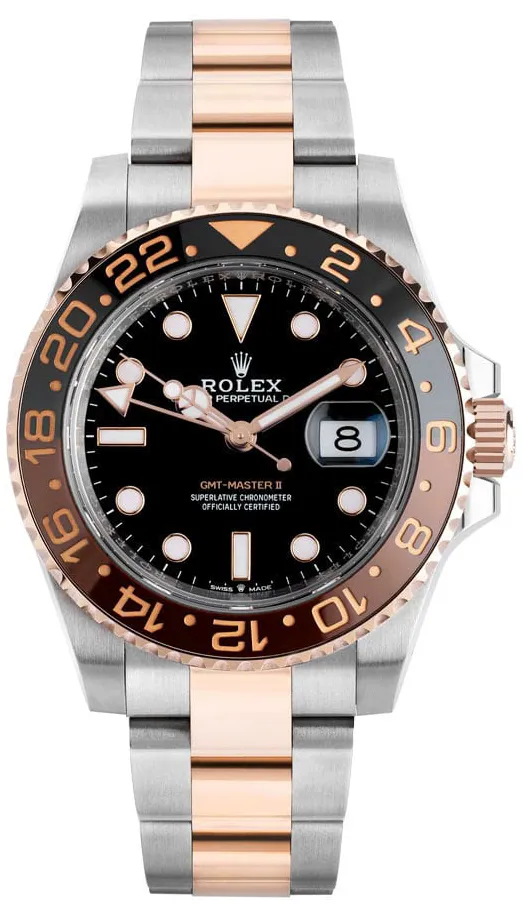 Rolex GMT-Master II 126711CHNR-0002 40mm Oystersteel and Everose gold Black