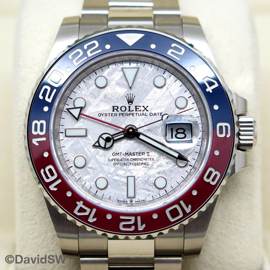 Rolex GMT-Master II 126719BLRO 40mm White gold Meteorite 2