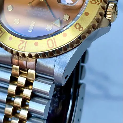 Rolex GMT-Master II 16713 40mm Yellow gold and Stainless steel Brown 12