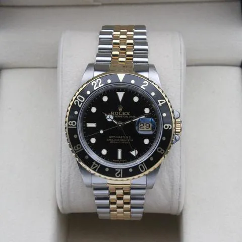 Rolex GMT-Master II 16713 40mm Yellow gold and Stainless steel Black 1